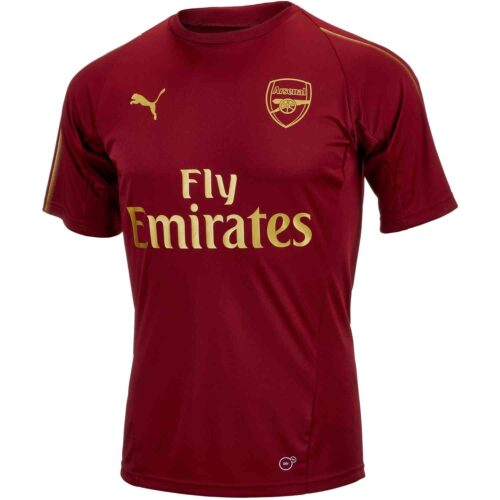 PUMA Arsenal Training Jersey – Pomegranate