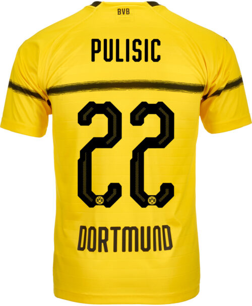 2018/19 PUMA Christian Pulisic Borussia Dortmund Cup Jersey