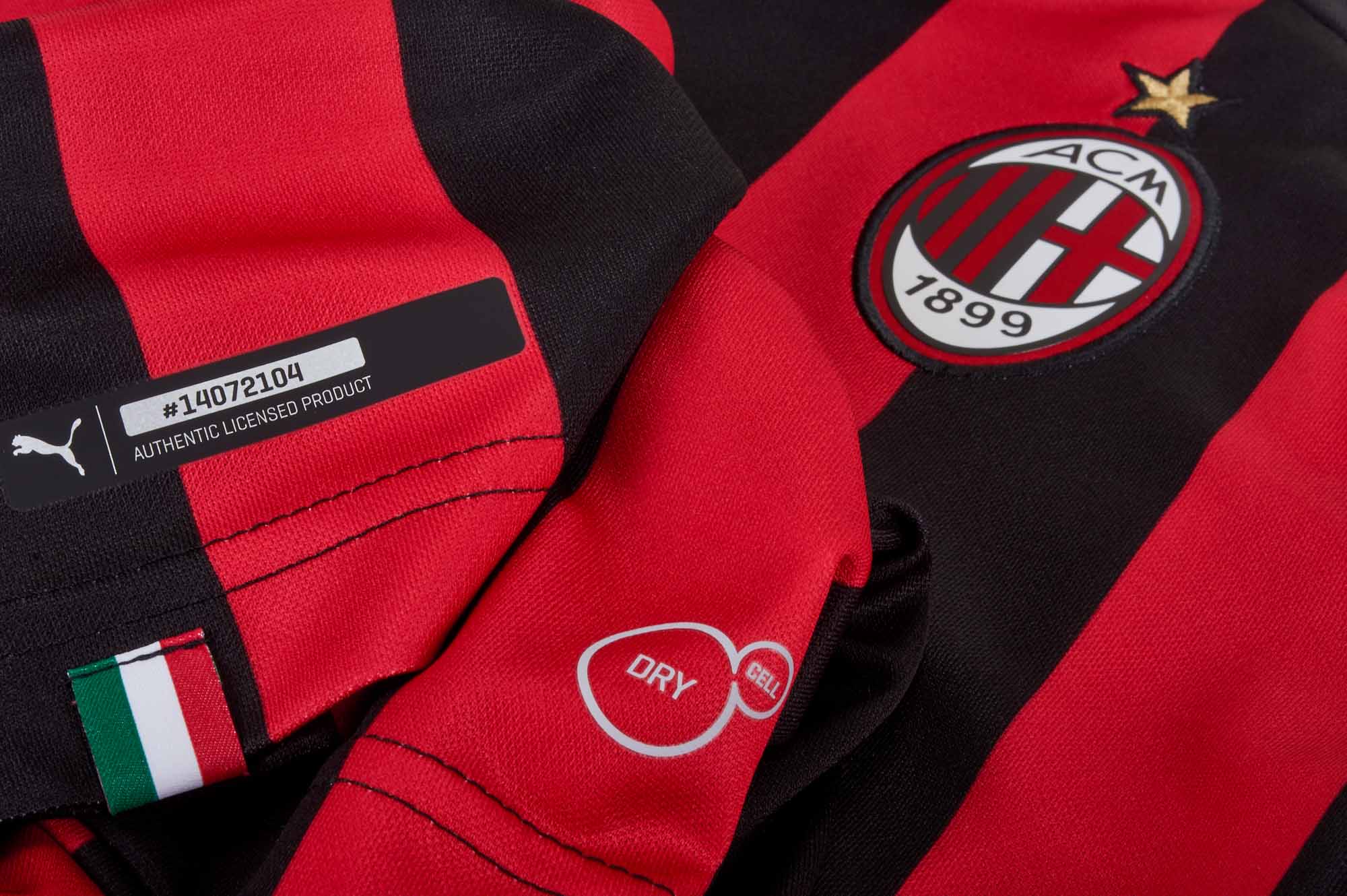 ac milan authentic jersey