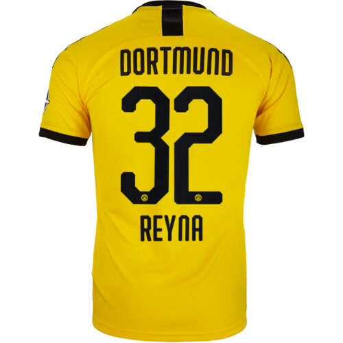 2019/20 PUMA Giovanni Reyna Borussia Dortmund Home Jersey
