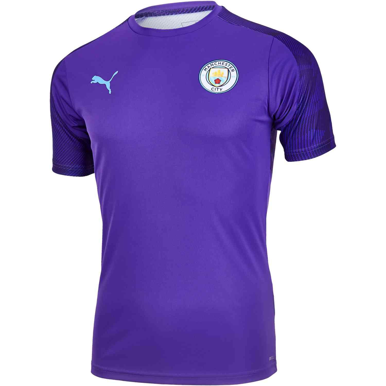 Conjugeren Voorzichtigheid stroomkring PUMA Manchester City Training Jersey - Tillandsia Purple/Team Light Blue -  SoccerPro