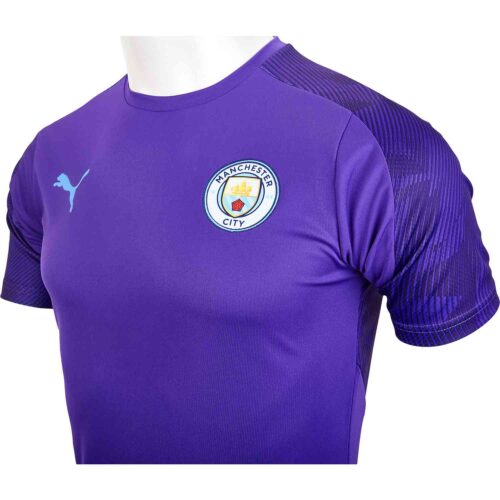PUMA Manchester City Training Jersey – Tillandsia Purple/Team Light Blue