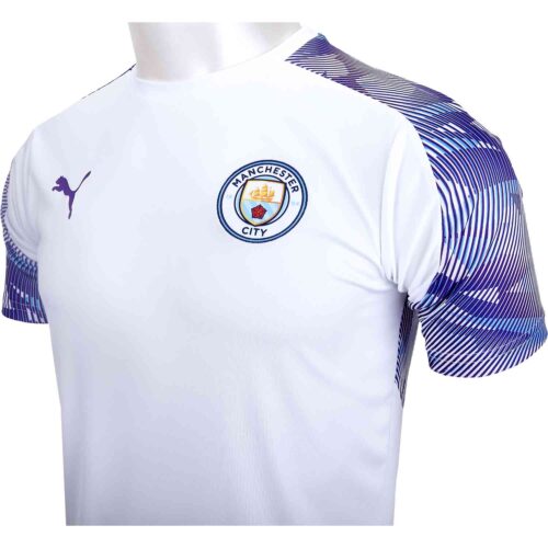 PUMA Manchester City Training Jersey – White/Tillandsia Purple