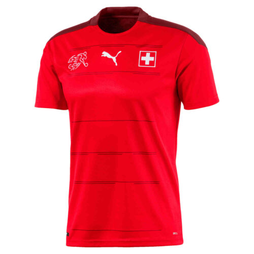 2020 Puma Switzerland Home Jersey