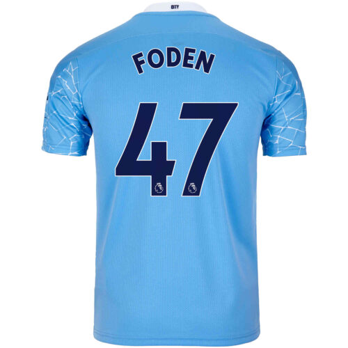 2020/21 Phil Foden Manchester City Home Jersey