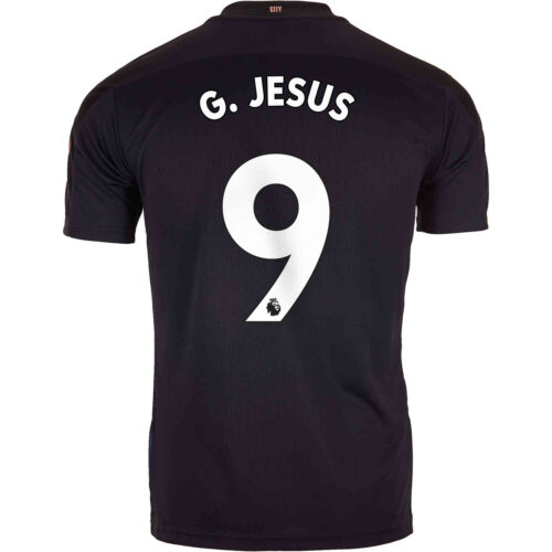 2020/21 Kids PUMA Gabriel Jesus Manchester City Away Jersey