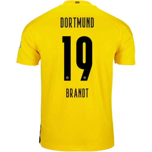 2020/21 PUMA Julian Brandt Borussia Dortmund Home Jersey