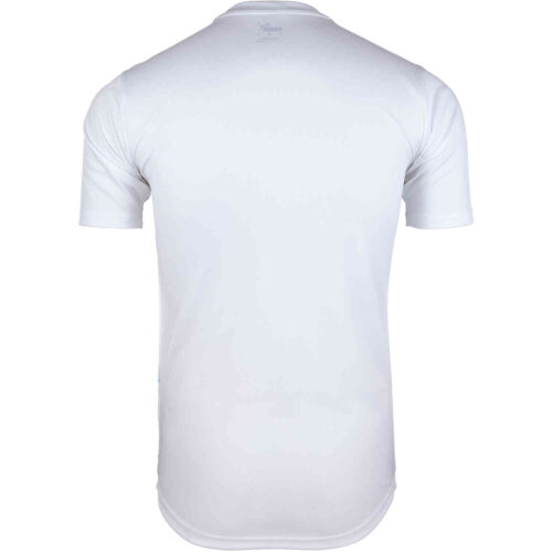 PUMA Manchester City Pre-match Top – Puma White/Team Light Blue