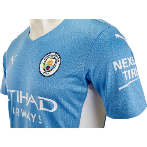 2021/22 PUMA Manchester City Home Authentic Jersey