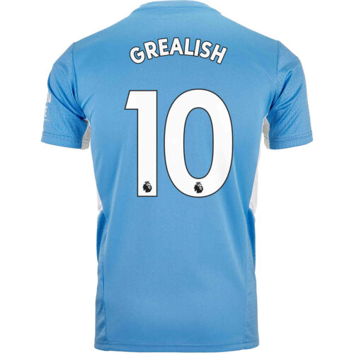2021/22 PUMA Jack Grealish Manchester City Home Jersey