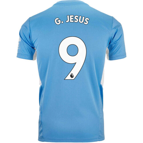 2021/22 PUMA Gabriel Jesus Manchester City Home Jersey