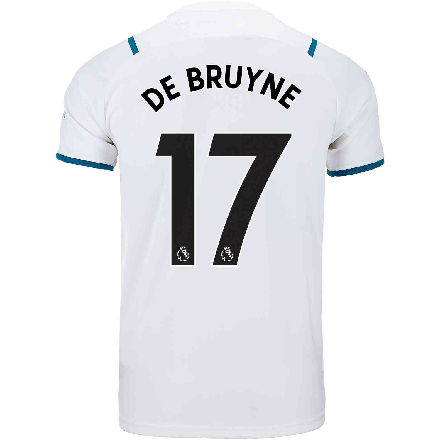 Manchester City Shirt Name Number  2018-19 white Black Adult PLAYER YOUTH 