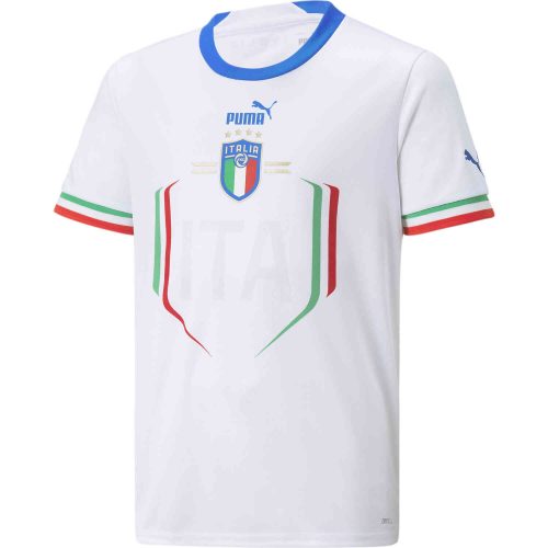 Kids PUMA Italy Away Jersey – 2022