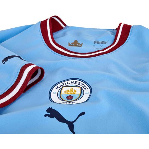 2022/23 PUMA Gabriel Jesus Manchester City Home Authentic Jersey