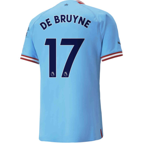 2022/23 Nike Kevin De Bruyne Manchester City Home Authentic Jersey