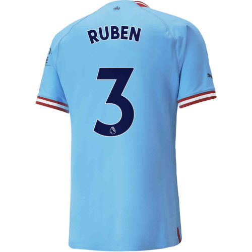 2022/23 PUMA Ruben Dias Manchester City Home Authentic Jersey