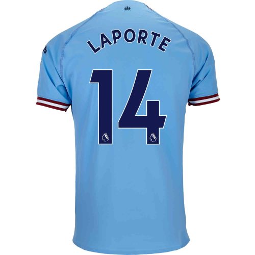 2022/23 PUMA Aymeric Laporte Manchester City Home Authentic Jersey