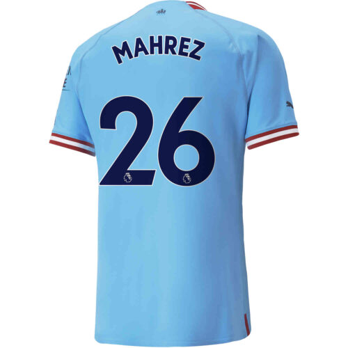 2022/23 Nike Riyad Mahrez Manchester City Home Authentic Jersey