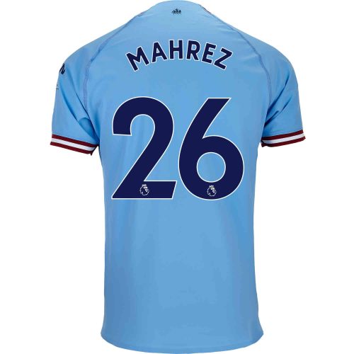 2022/23 PUMA Riyad Mahrez Manchester City Home Authentic Jersey