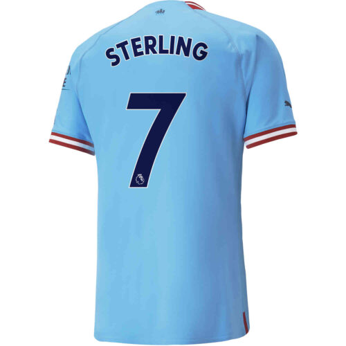 2022/23 PUMA Raheem Sterling Manchester City Home Authentic Jersey