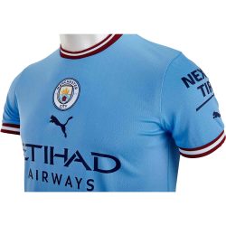 Presa Inactivo ladrón 2022/23 PUMA Manchester City Home Jersey - SoccerPro