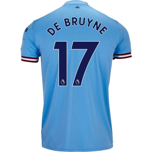 2022/23 PUMA Kevin De Bruyne Manchester City Home Jersey