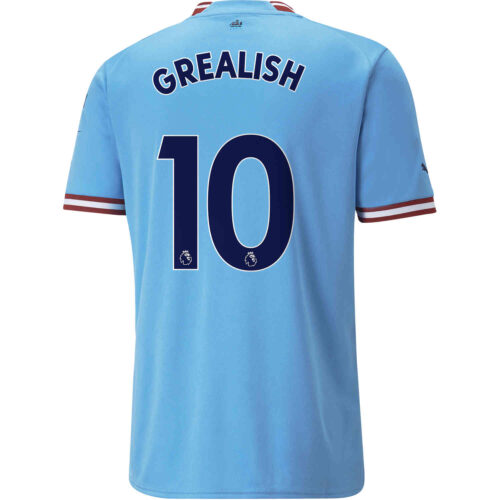 2022/23 PUMA Jack Grealish Manchester City Home Jersey