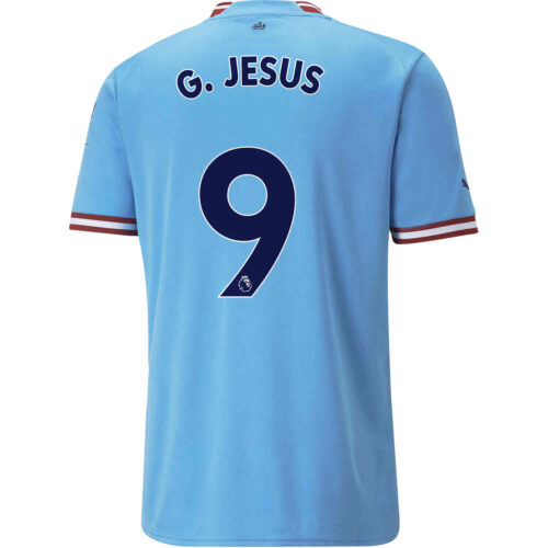 2022/23 Nike Gabriel Jesus Manchester City Home Jersey