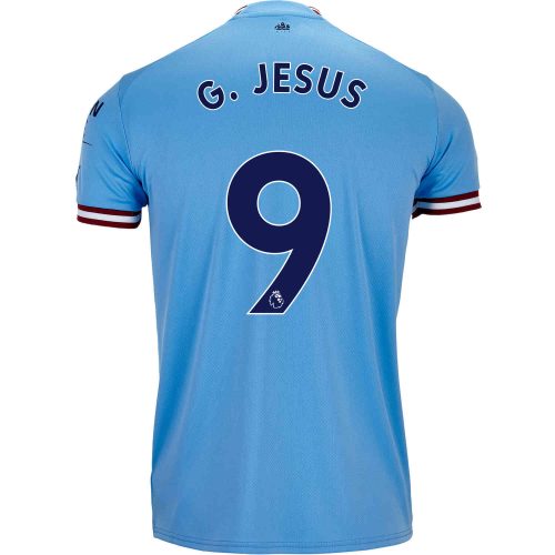 2022/23 PUMA Gabriel Jesus Manchester City Home Jersey