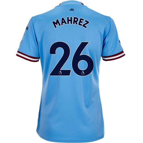 2022/23 Womens PUMA Riyad Mahrez Manchester City Home Jersey