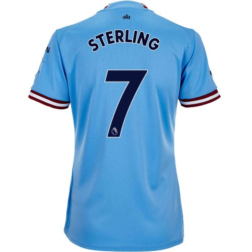 2022/23 Womens PUMA Raheem Sterling Manchester City Home Jersey