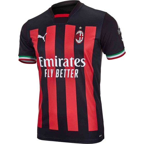 2022/23 Kids PUMA AC Milan Home Jersey