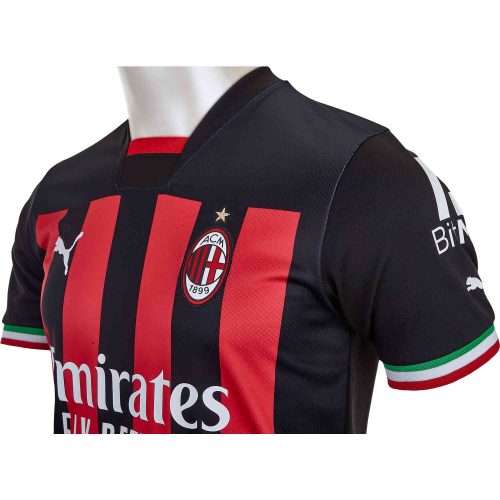 2022/23 Kids PUMA AC Milan Home Jersey