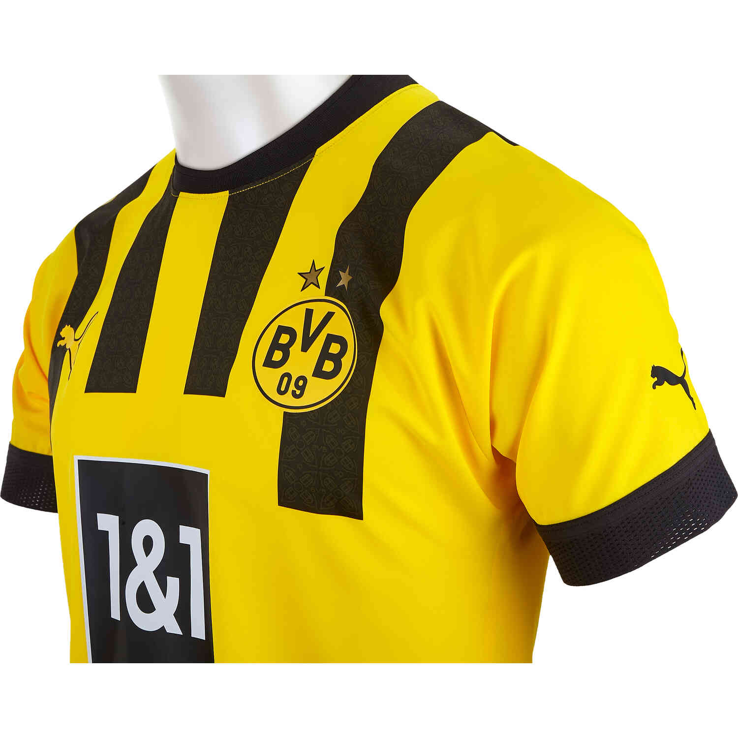 Men's Replica Puma Reyna Borussia Dortmund Home Jersey 23/24 - Size S