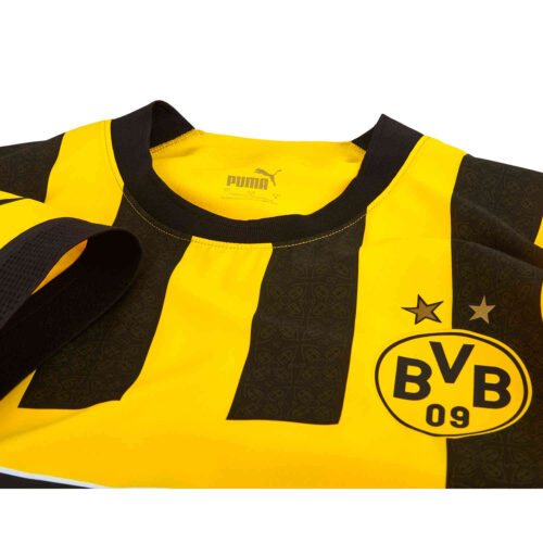 2022/23 PUMA Giovanni Reyna Borussia Dortmund Home Authentic Jersey