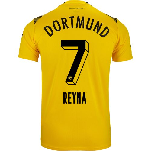 2022/23 Kids PUMA Giovanni Reyna Borussia Dortmund Cup Jersey