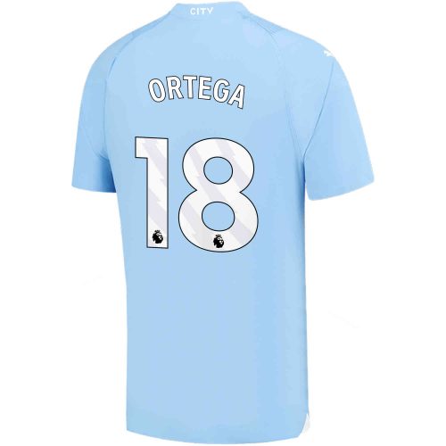 2023/24 PUMA Stefan Ortega Manchester City Home Authentic Jersey
