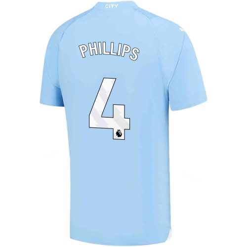 2023/24 PUMA Kalvin Phillips Manchester City Home Authentic Jersey