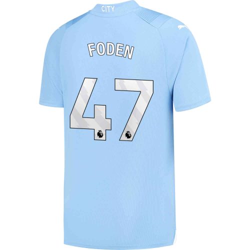 2023/24 PUMA Phil Foden Manchester City Home Jersey