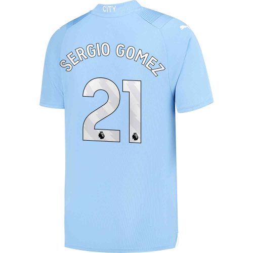 2023/24 Mens PUMA Sergio Gomez Manchester City Home Jersey