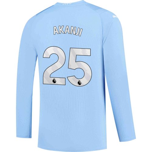 2023/24 PUMA Manuel Akanji Manchester City L/S Home Jersey