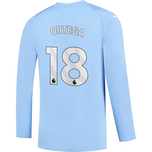 2023/24 PUMA Stefan Ortega Manchester City L/S Home Jersey