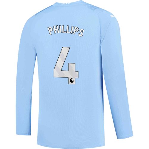 2023/24 PUMA Kalvin Phillips Manchester City L/S Home Jersey