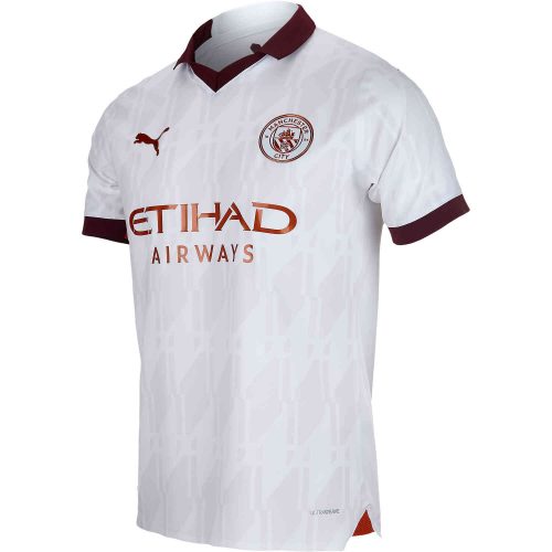 2023/2024 PUMA Manchester City Away Authentic Jersey