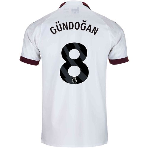 2023/24 PUMA Ilkay Gundogan Manchester City Away Authentic Jersey
