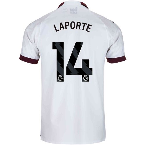 2023/24 PUMA Aymeric Laporte Manchester City Away Authentic Jersey