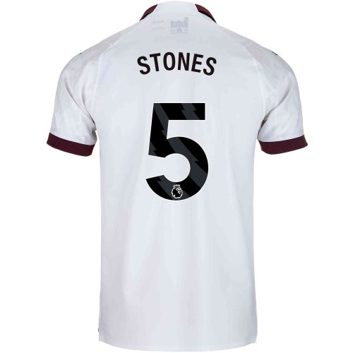 2023/24 PUMA John Stones Manchester City Away Authentic Jersey