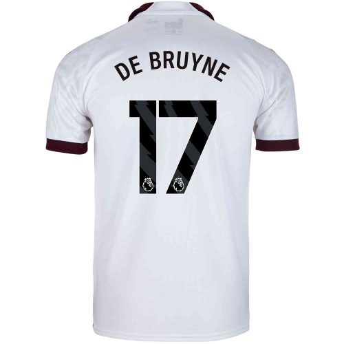 2023/24 PUMA Kevin de Bruyne Manchester City Away Jersey