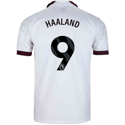 2023/24 PUMA Erling Haaland Manchester City Away Jersey