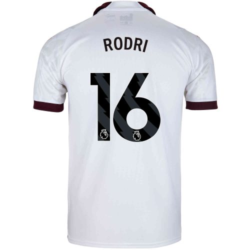 2023/24 PUMA Rodri Manchester City Away Jersey